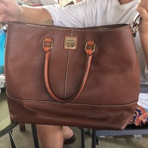 Dooney and Bourke large brown purse